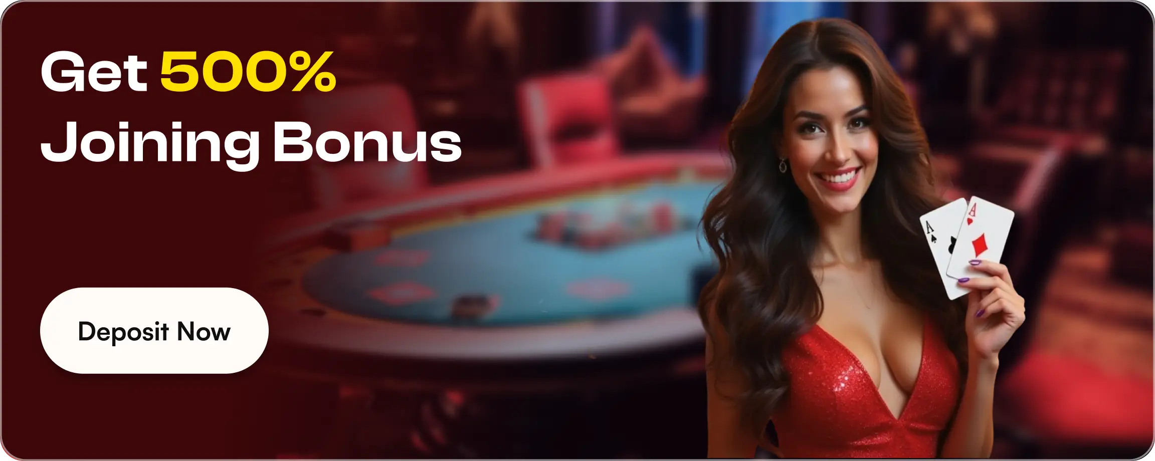 Get 500 percent joining bonus